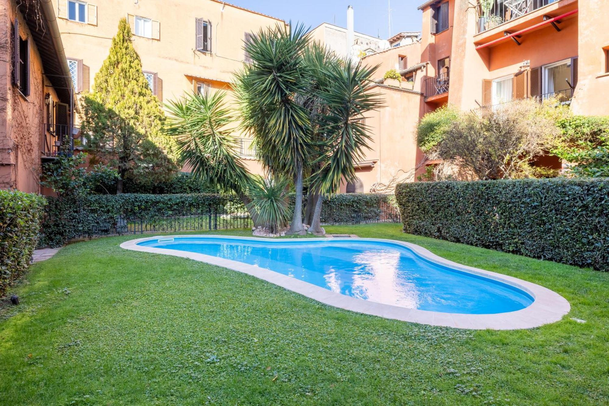 Apartment Eos Retreat In Trastevere With Pool Rom