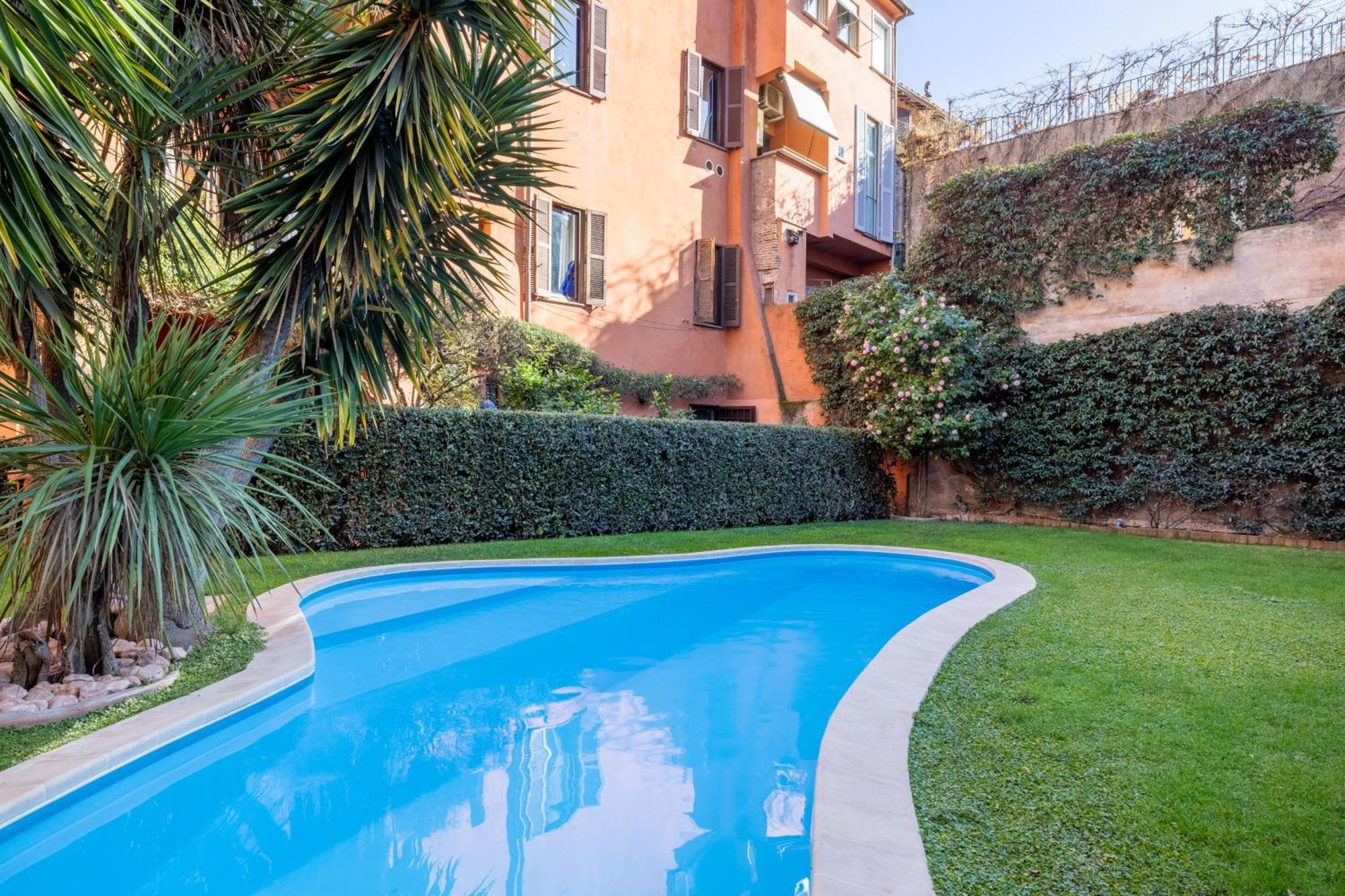 Apartment Eos Retreat In Trastevere With Pool Rom